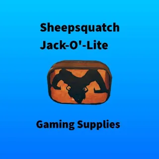 x1 Sheepsquatch Jack-O-Lite Plan