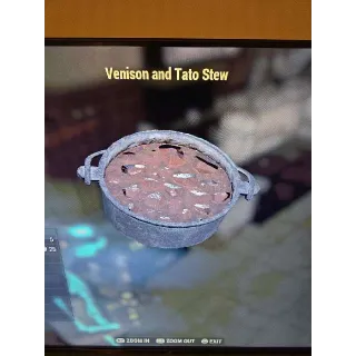 Venison and Tato Stew