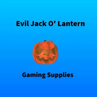 Evil Jack O' Lantern Plan