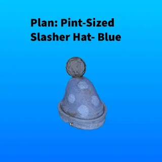 Pint-Sized Slasher Hat - Blue