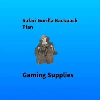 Safari Gorilla Backpack