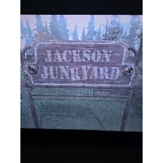 Jackson Junkyard Sign