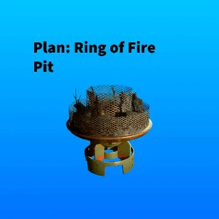 Ring Of Fire Pit Plan (Fast Delivery)