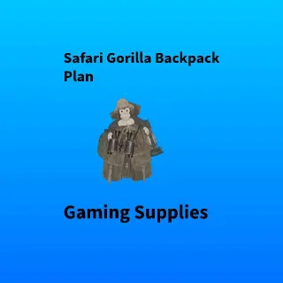 Safari Gorilla Backpack