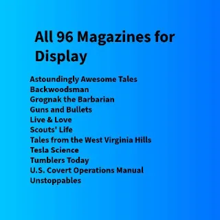 Magazine Display Collection