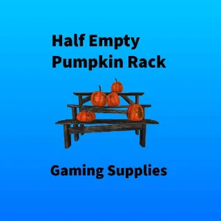 Half Empty Pumpkin Rack Plan