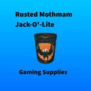 Rusted Mothman Jack-O-Lite  Plan
