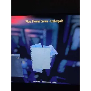 Flower Crown Embergold