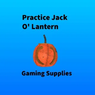 Practice Jack O' Lantern Plan