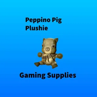 Peppino Pig Plushie
