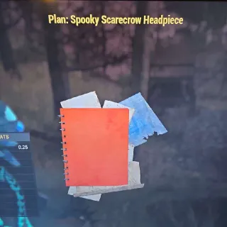 Spooky Scarecrow Headpiece