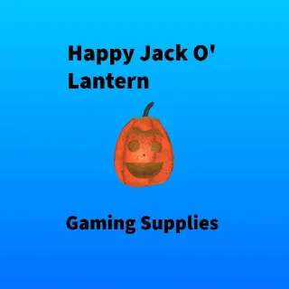 Happy Jack O' Lantern Plan