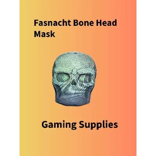 Fasnacht Bone Head Mask