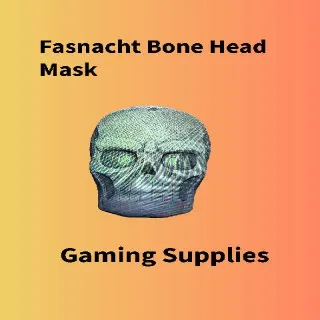 Fasnacht Bone Head Mask