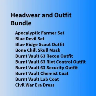 Headwear and Outfit Bundle
