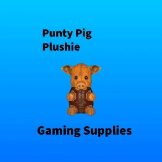 Punty Pig Plushie