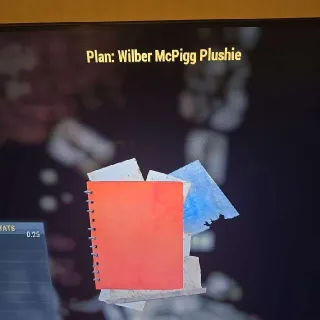 Wilber McPigg Plushie