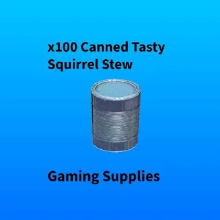 x100 Canned Tasty Squirrel Stew