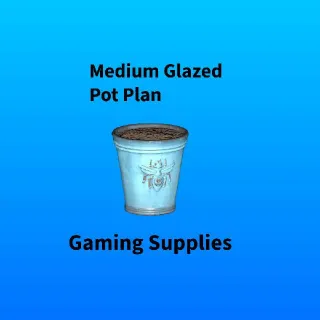 Medium Glazed Pot