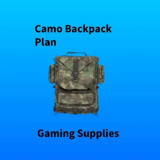 Camo Backpack