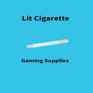 Lit Cigarette