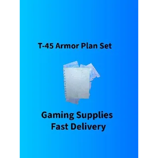 T-45 Armor Plan Set