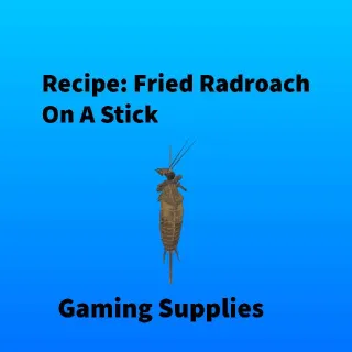 Fried Radroach On A Stick