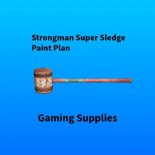 Strongman Super Sledge Paint