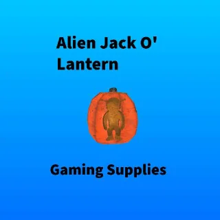 Alien Jack O' Lantern Plan