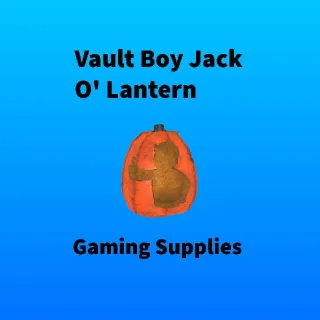 Vault Boy Jack O' Lantern Plan