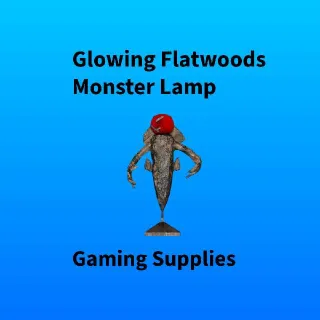 Glowing Flatwoods Monster Lamp