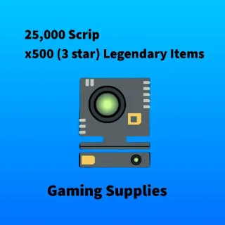25000 Legendary Scrip
