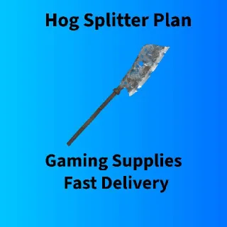 Hog Splitter With Glass Ghost & Fernskipper