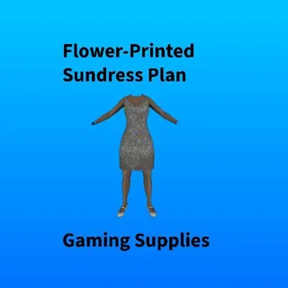 Flower Printed Sundress