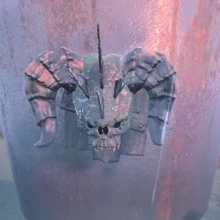 Mounted Armored Deathclaw Head