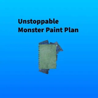 ***New*** Unstoppable Monster Paint Plan