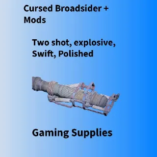 Unrolled Fluted Cursed Broadsider