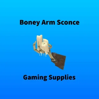 Boney Arm Sconce Plan