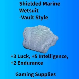 Shielded Marine Wetsuit With Vault Style