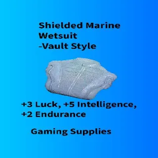 Shielded Marine Wetsuit With Vault Style