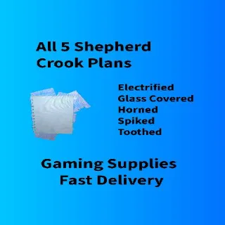 All 5 Shepherd Crook Plans