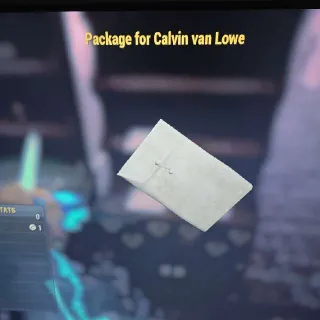 Package for Calvin Van Lowe