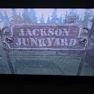 Jackson Junkyard Sign