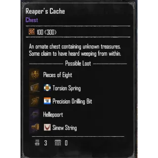 Reaper's Cache Skull and Bones