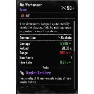 The Warhammer - S2 Rocket