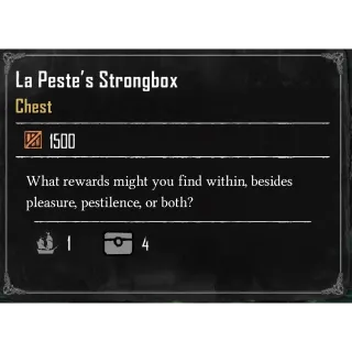 Skull and Bones 3 La Peste Strongbox
