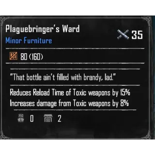 Plaguebringer's Ward Furniture