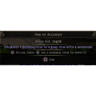 10x Orbs Of Alchemy Path Of exile 2