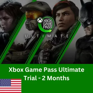 Xbox Game Pass Ultimate Trial - 2 Months US XBOX One / Series X|S / Windows 10/11 CD Key (ONLY FOR NEW ACCOUNTS) 