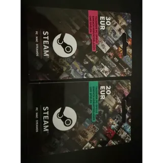 €50.00 EUR Steam